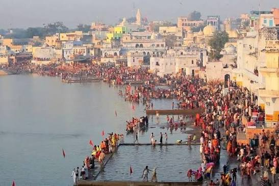 Brahma Temple & Pushkar Lake